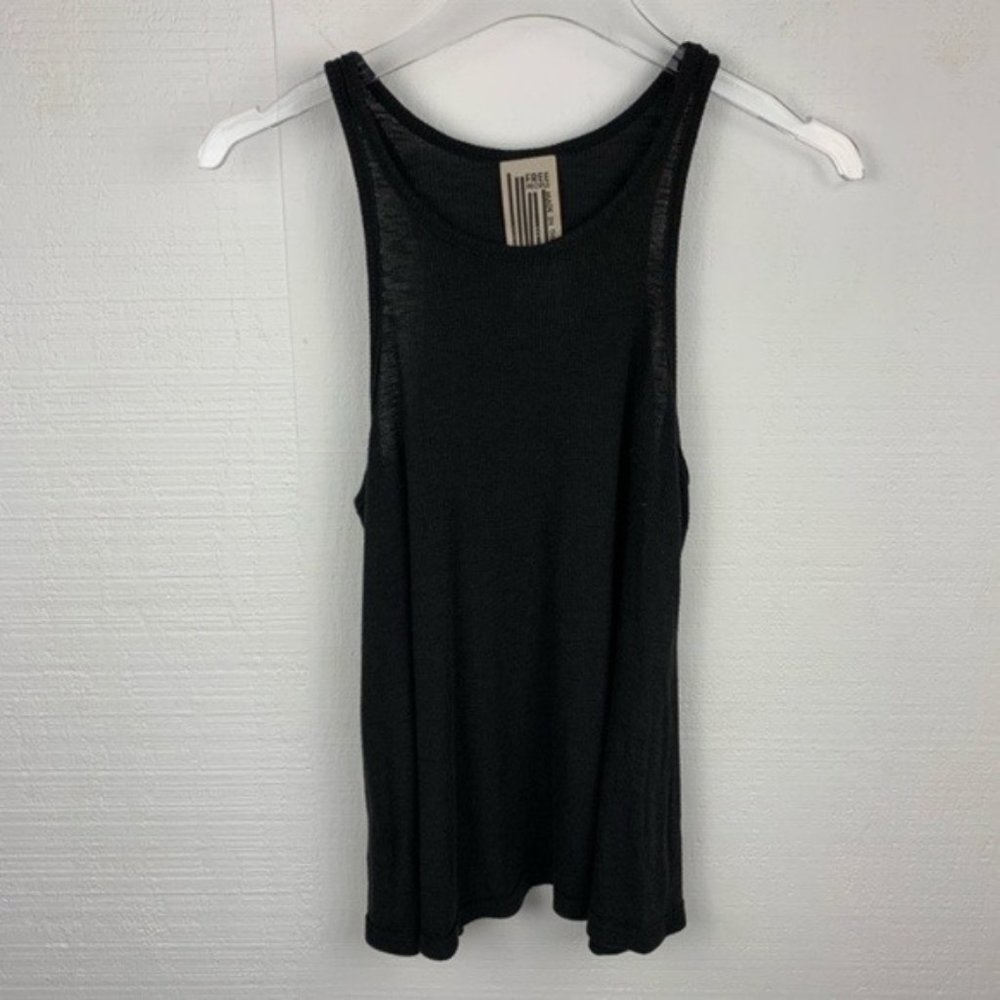 Free People Black Tank